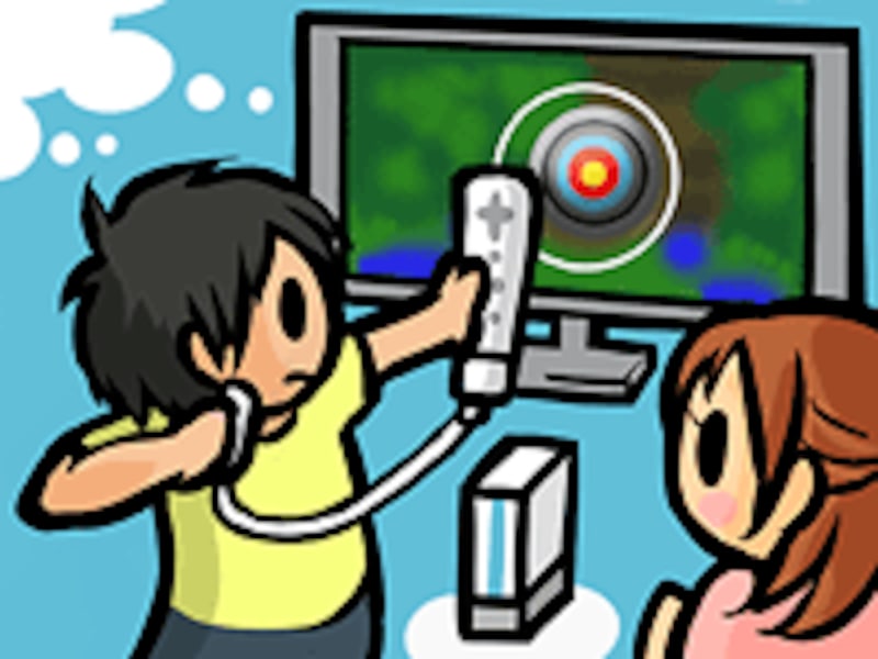 アーチェリーの図