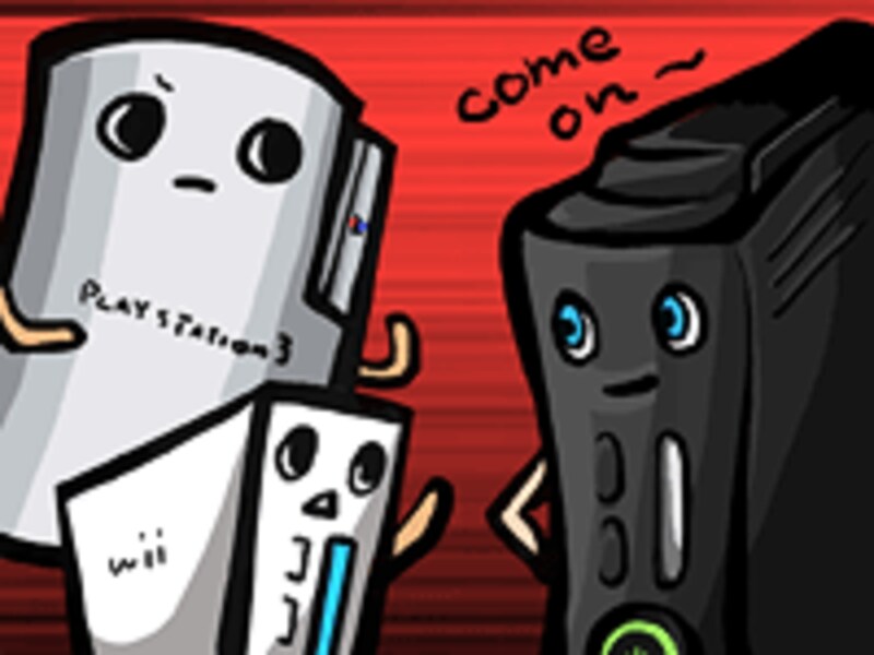 据え置きハードの図