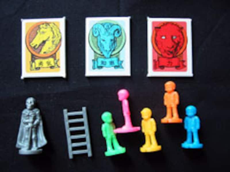 手札と3枚の武器カード