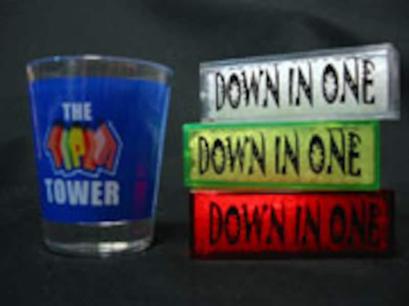 ティプラタワーのグラス