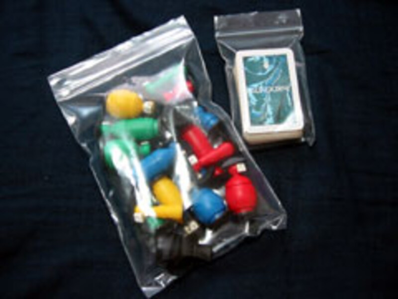 チャック付きビニール