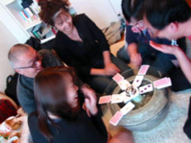 ハリガリに挑戦しているガイド