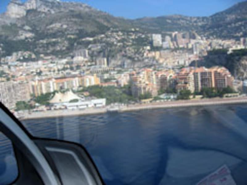 コートダジュールとモナコの街並み