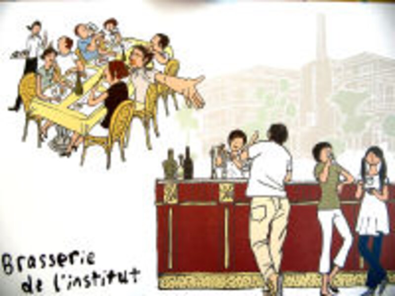 東京日仏学院 ラ・ブラスリー