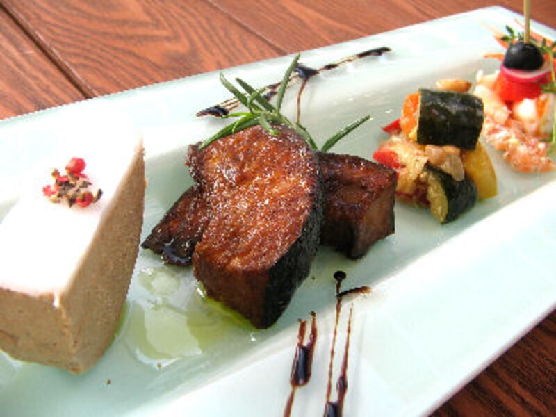 秋の夜長はテラス席！