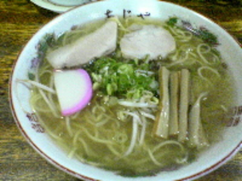 ▲「味屋」のラーメン
