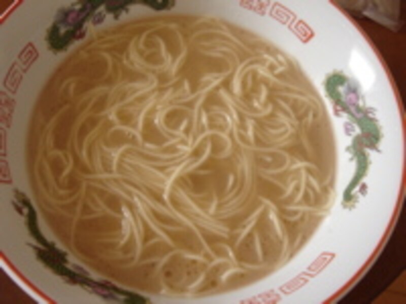 大砲ラーメン 出来上がり