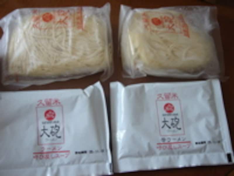 大砲ラーメン 中身