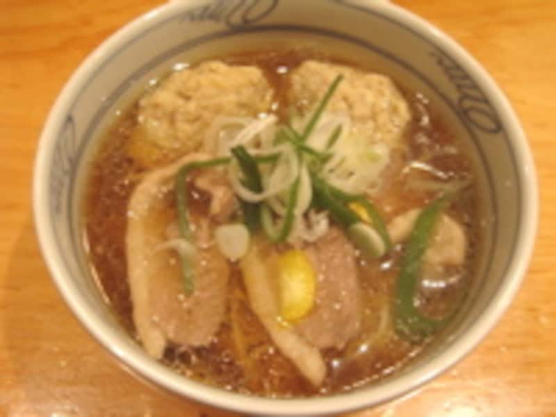 かしわと鴨の中華蕎麦