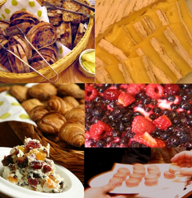 デザートパンとスイーツ