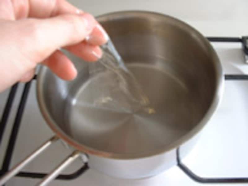 ゼラチンを加える