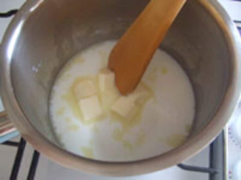 シュー生地を作る