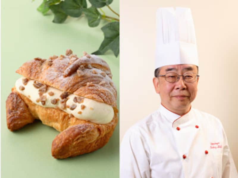 銅賞「メープル マスカルポーネのロブスターテール」飯住寿勝氏