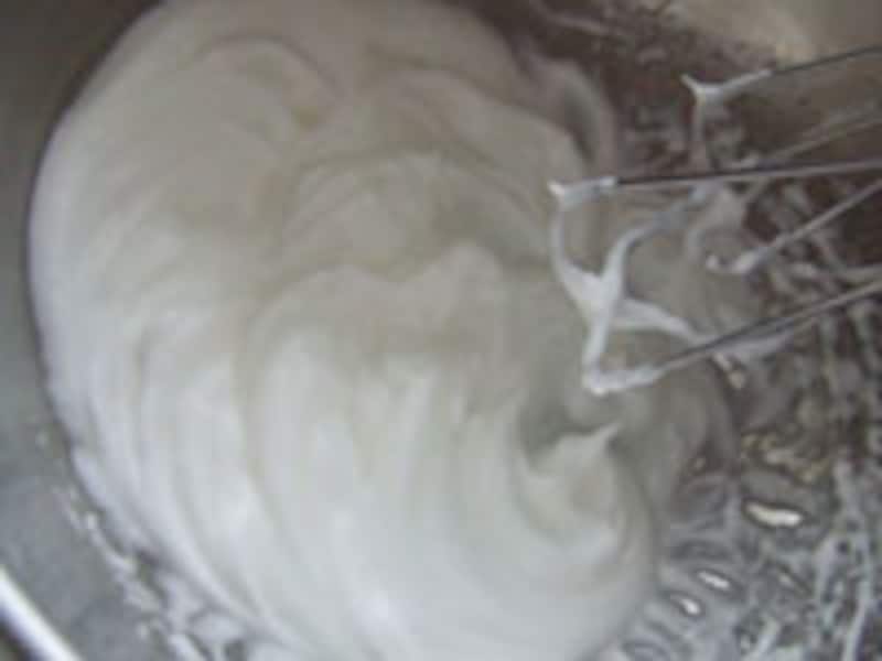 メレンゲを作る