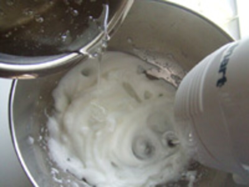 イタリアンメレンゲを作る