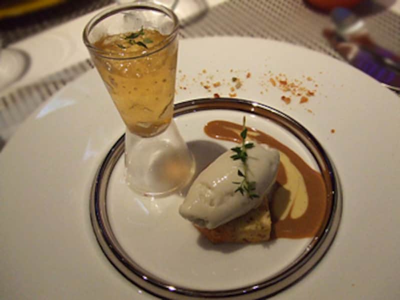 Premier Dessert et Alcol（オードブルデザート＋お酒）

