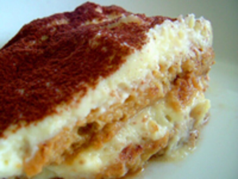 イタリアの家庭  菓子　簡単ティラミス