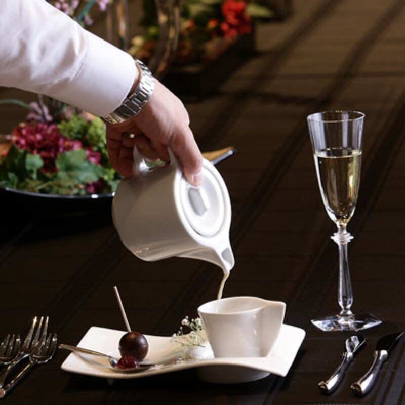 Chocolat chaud et Pâte de   fruit