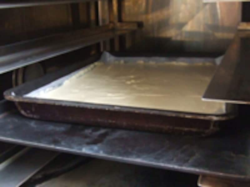 オーブンで焼く