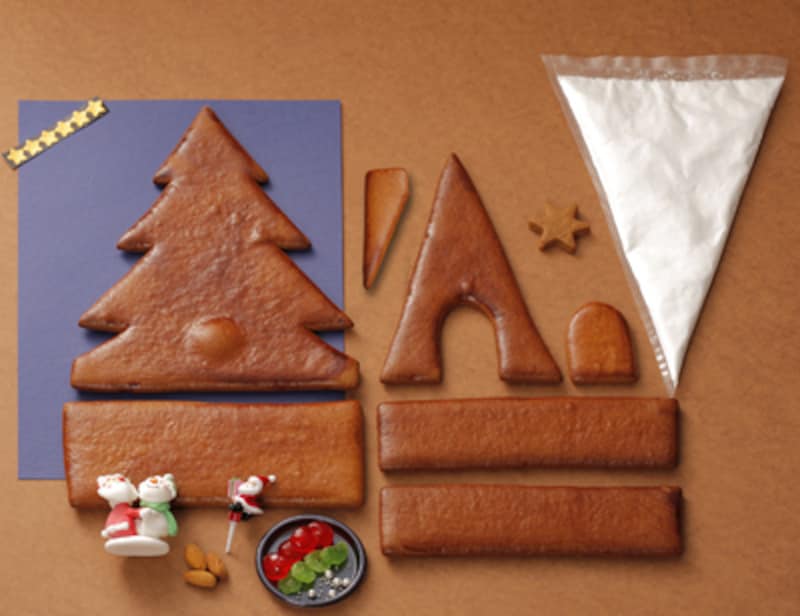 ジンジャークッキーハウス DIY