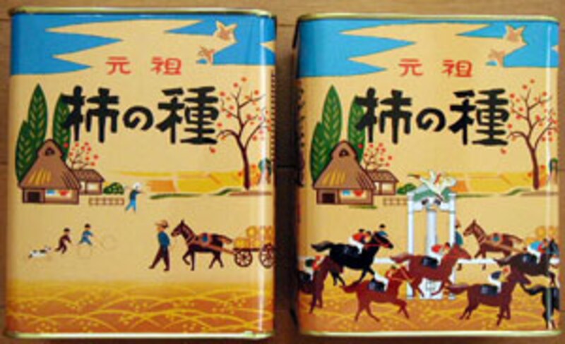 柿の種のパッケージ比較