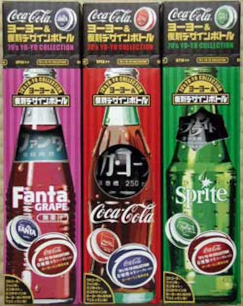 コカ・コーラ　ヨーヨー＆復刻デザインボトルの箱