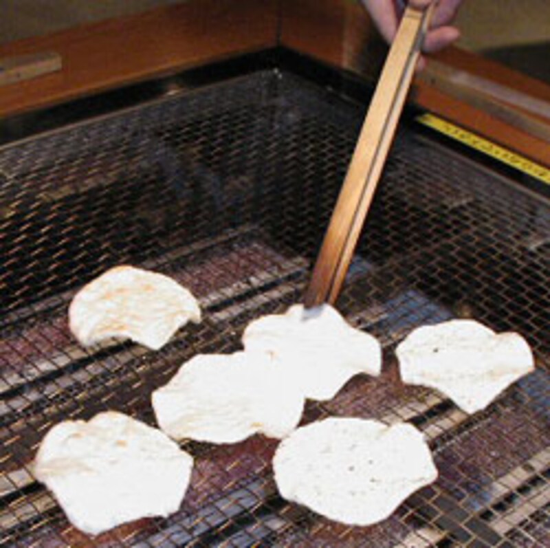 せんべい王国　せんべい手焼き体験