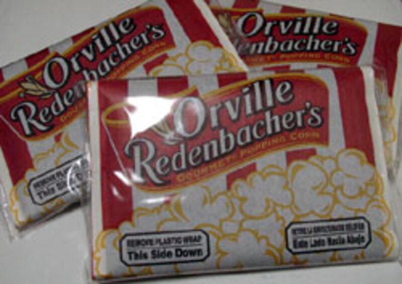 Orville Redenbacher's Gourmet Poping Cornの内袋