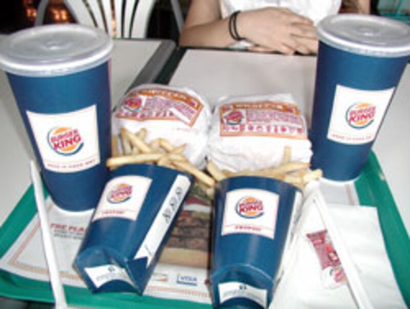 BURGER KING WHOPPER