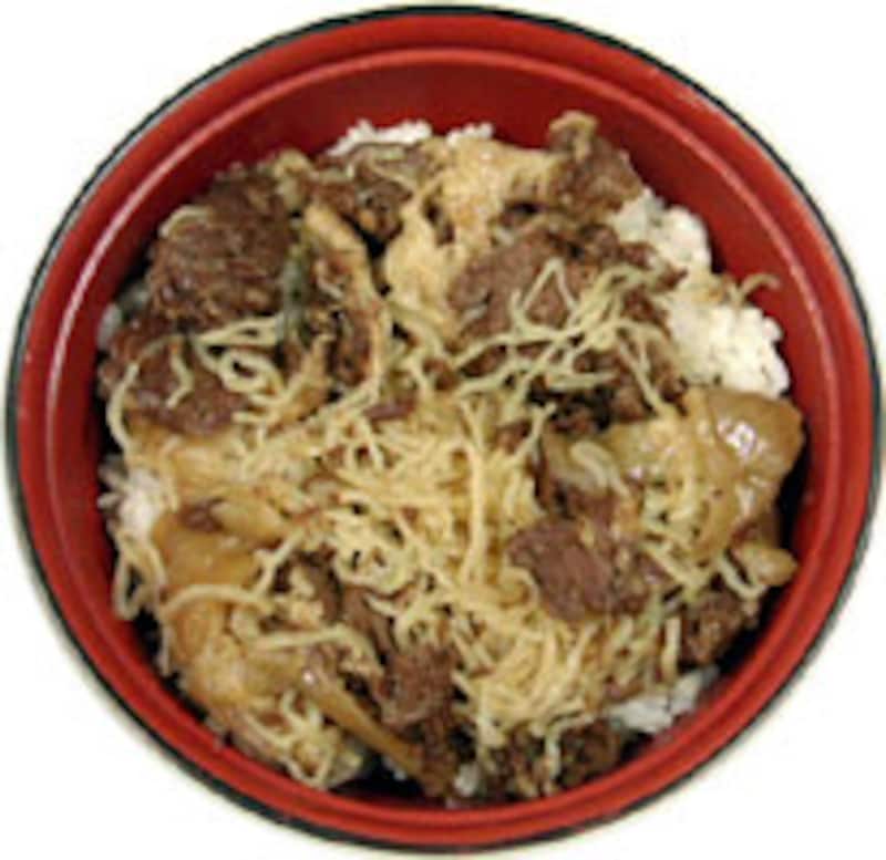 レトルト版松屋の牛めしのできあがり
