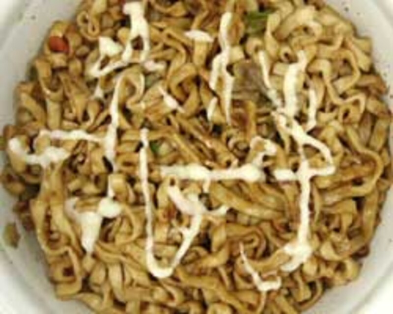 どん兵衛 だし焼きうどん 旨みソース仕立て でき上がり