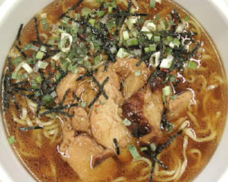 日清食品　具多　鶏中華麺　できあがり