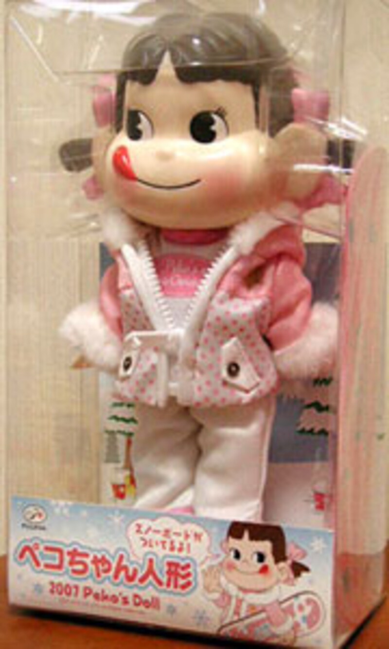 2007年版ペコちゃん人形