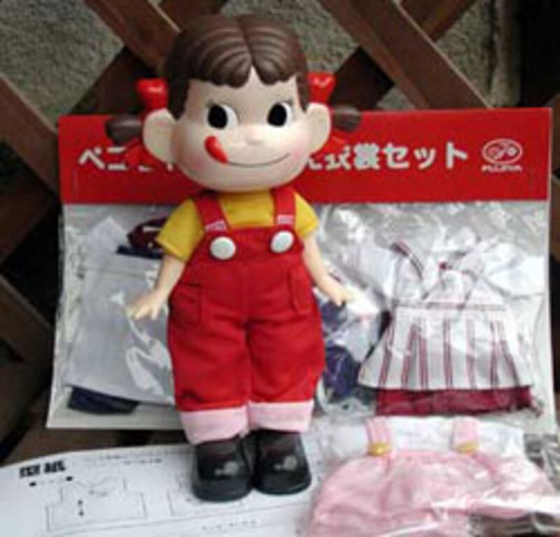 着せ替えペコちゃんの衣装