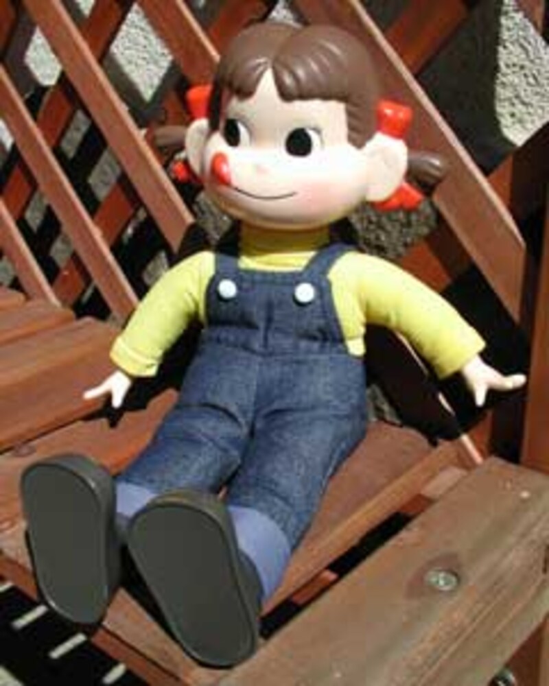 おすわりペコちゃん