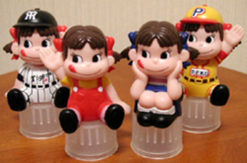 キャラドリンクのペコちゃんボトルキャップ