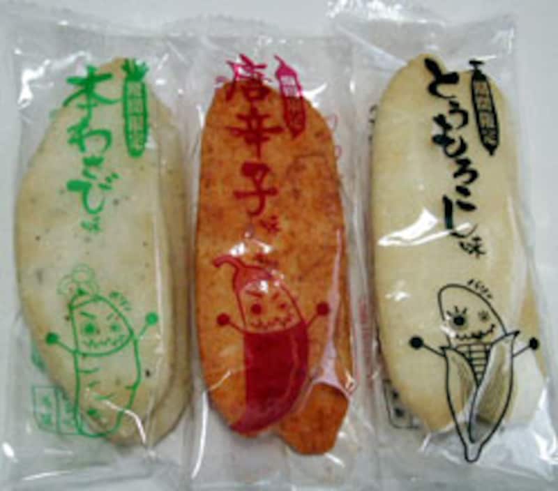 栗山米菓 ばかうけ夏季限定商品の中身