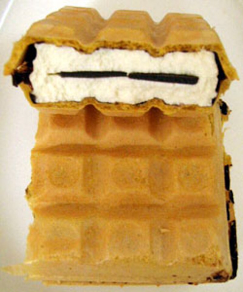 森永製菓 チョコモナカジャンボの中身