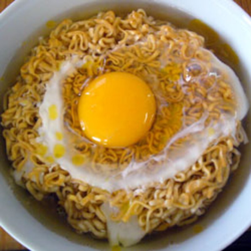 日清食品 チキンラーメン50周年記念限定版のできあがり