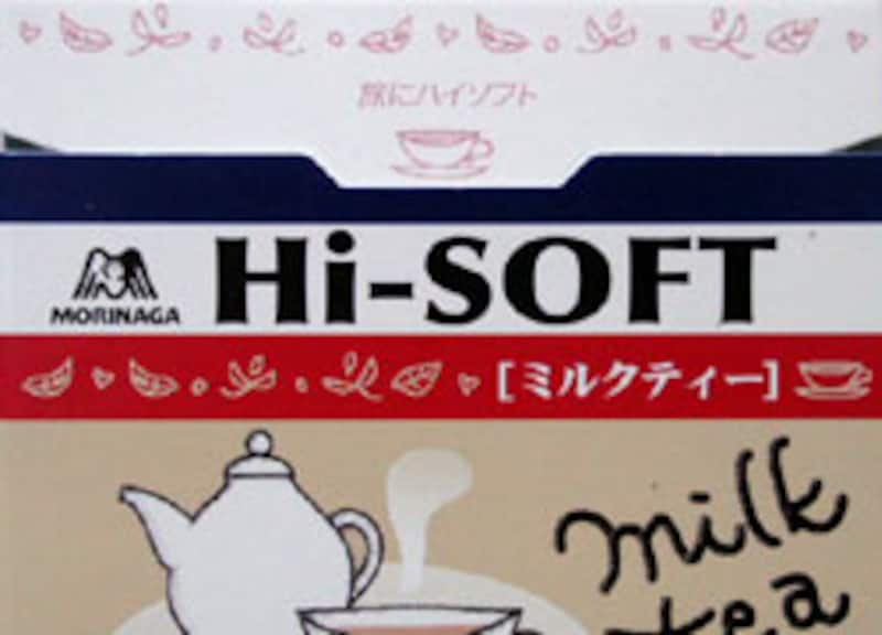 森永製菓 ハイソフト ミルクティーの内箱