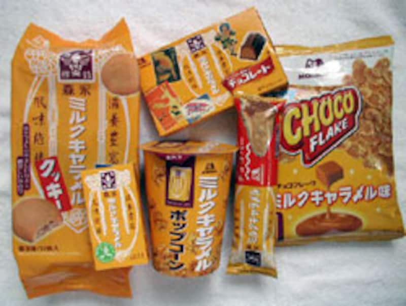 森永製菓 ミルクキャラメル関連商品
