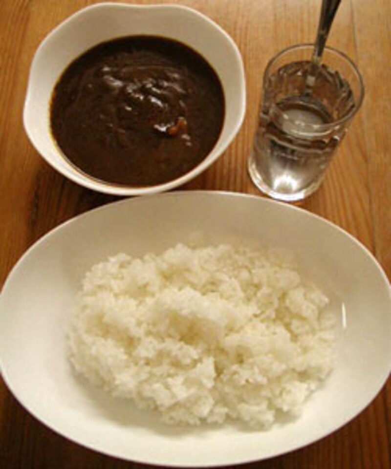 江崎グリコ LEE 辛さ×30倍 盛り付け例