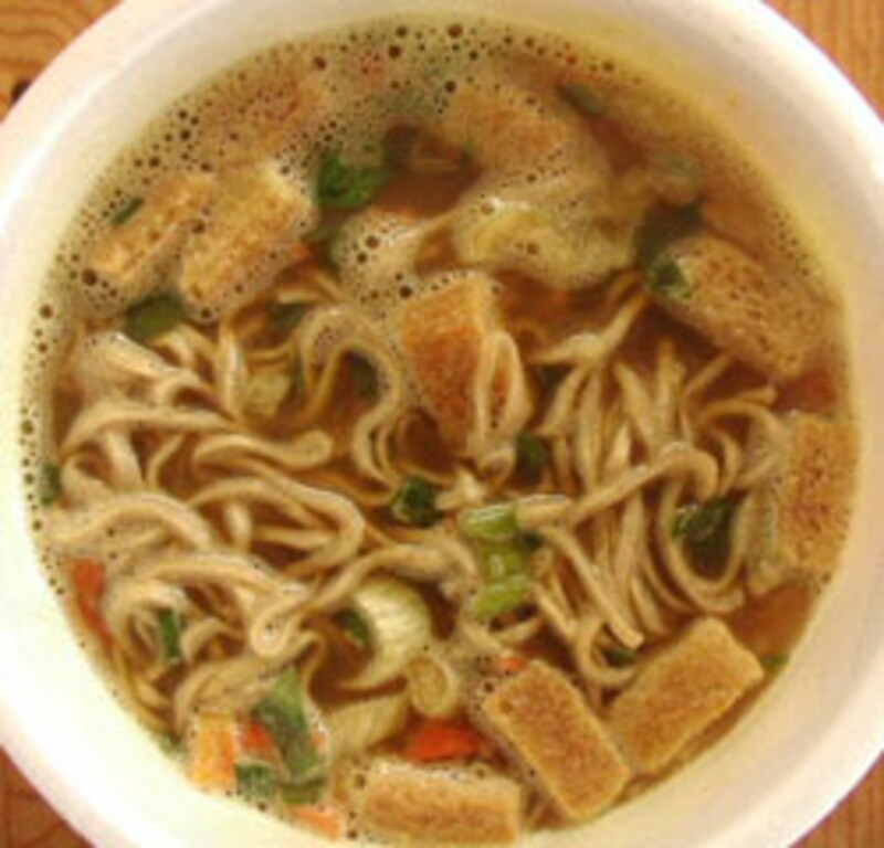 日清食品 どん兵衛 カレー南蛮そば でき上がり