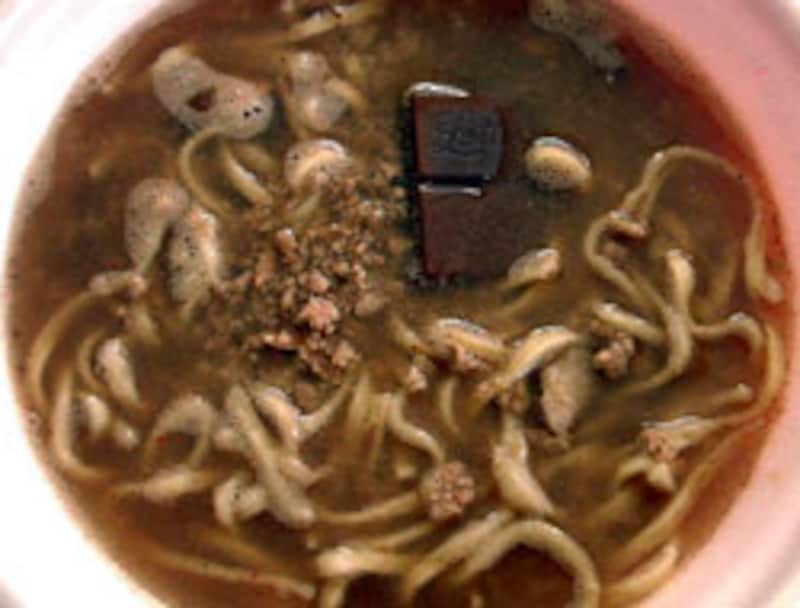 サークルKサンクス・とかち麺工房 味噌ガーナ でき上がり