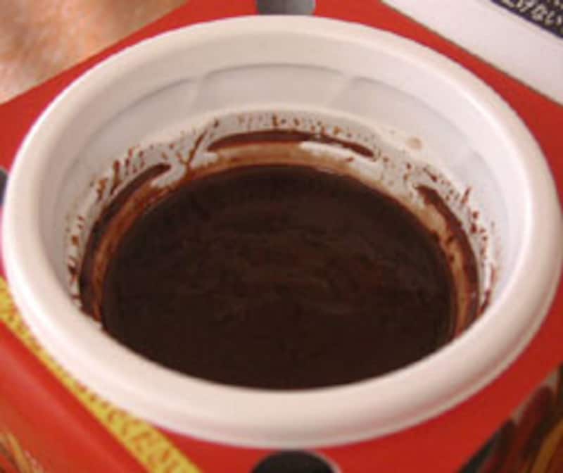 ロッテ 大人のガーナフォンデュセット でき上がり