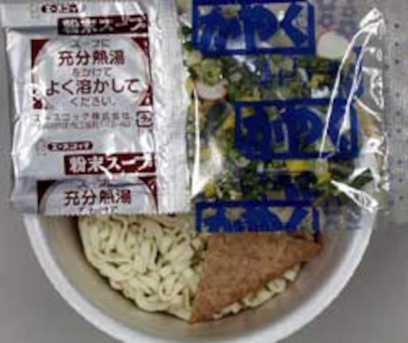 エースコック あつあつさん 生姜あんかけ風うどん 内容物