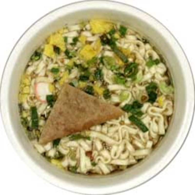 エースコック あつあつさん 生姜あんかけ風うどん でき上がり