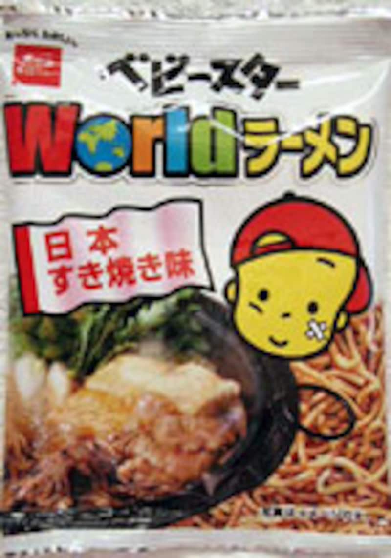 おやつカンパニー ベビースター ワールドラーメン 日本 すき焼き味