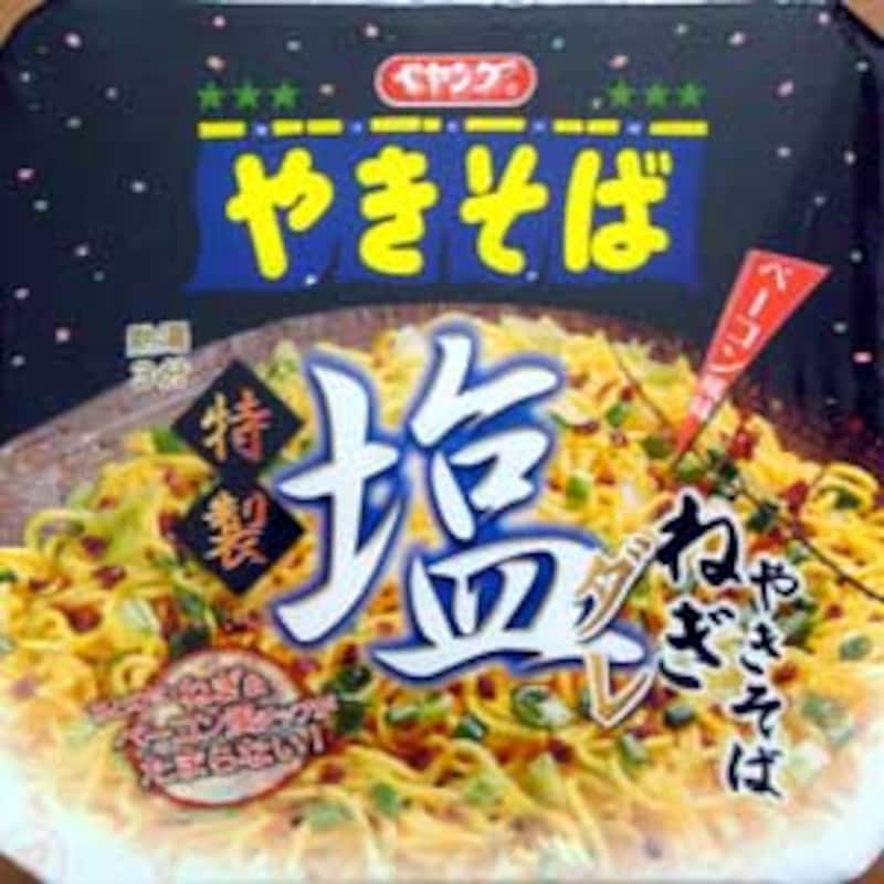 まるか食品 ペヤング特製塩ダレねぎやきそばベーコン風味