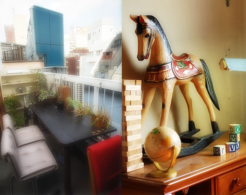 アストラルランプの屋上